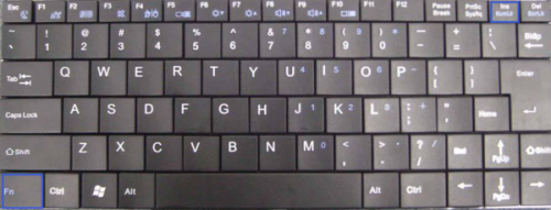 笔记本的键盘乱套了，按字母出现数字，怎么办啊？