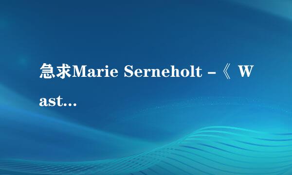 急求Marie Serneholt -《 Wasted Love 》 的中文歌词，哪位大虾帮帮我.